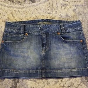 AE denim skirt